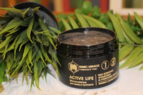 Гуминовый исток Маска-рекорд для мышц и суставов Active life 300 мл — изображение 2